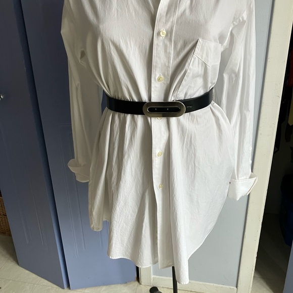 Mexx Black Leather Belt with Silver Buckle - Picture 6 of 6